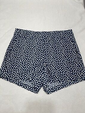 Spanx Blue Polka Dot Shorts - Sz M
